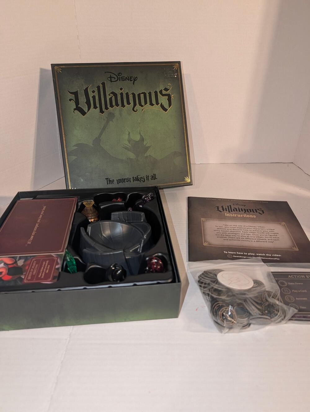 Disney Villainous Introduction To Evil Ravensburger Stand Alone Game 2023
